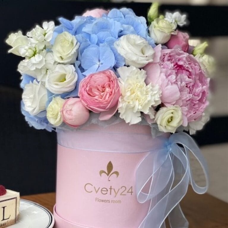 Букет из пионов