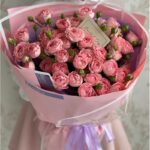 Букет из кустовых роз "Фея"