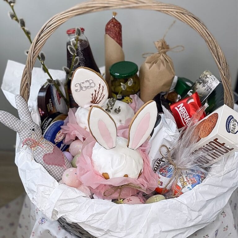 Пасхальная корзина "Христос воскрес"