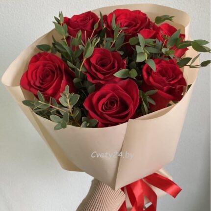 Букет из красных роз "Просто так"