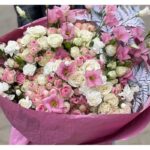 эустом и гвоздик "Сокровища души"